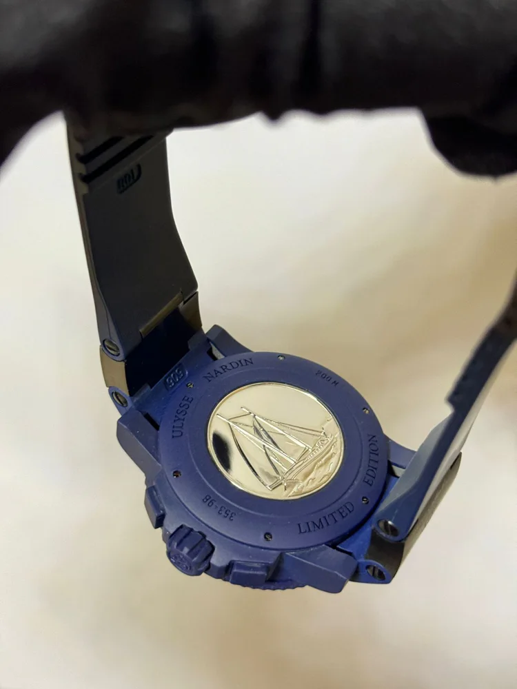 Ulysse Nardin Maxi Marine Diver Voyage Bleu Chronograph